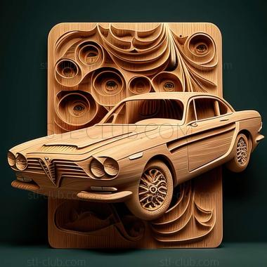 3D модель Alfa Romeo Giulia Sprint Speciale (STL)